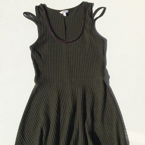 🔥Juniors' Candie's Olive Green Dress🔥